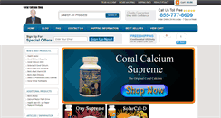 Desktop Screenshot of coralcalciumshop.com